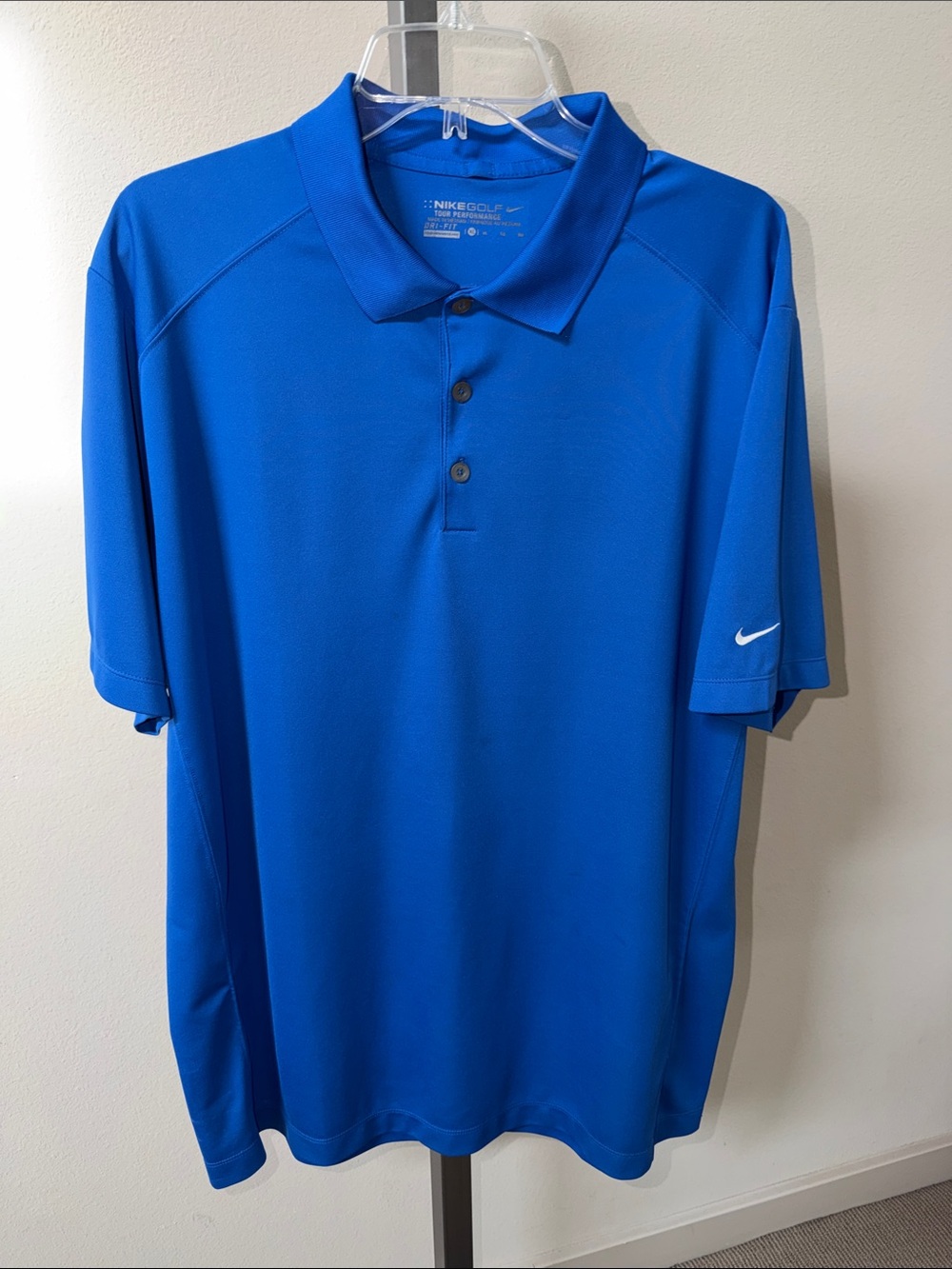 EUC Nike Golf Men’s Blue Polo Shirt XL